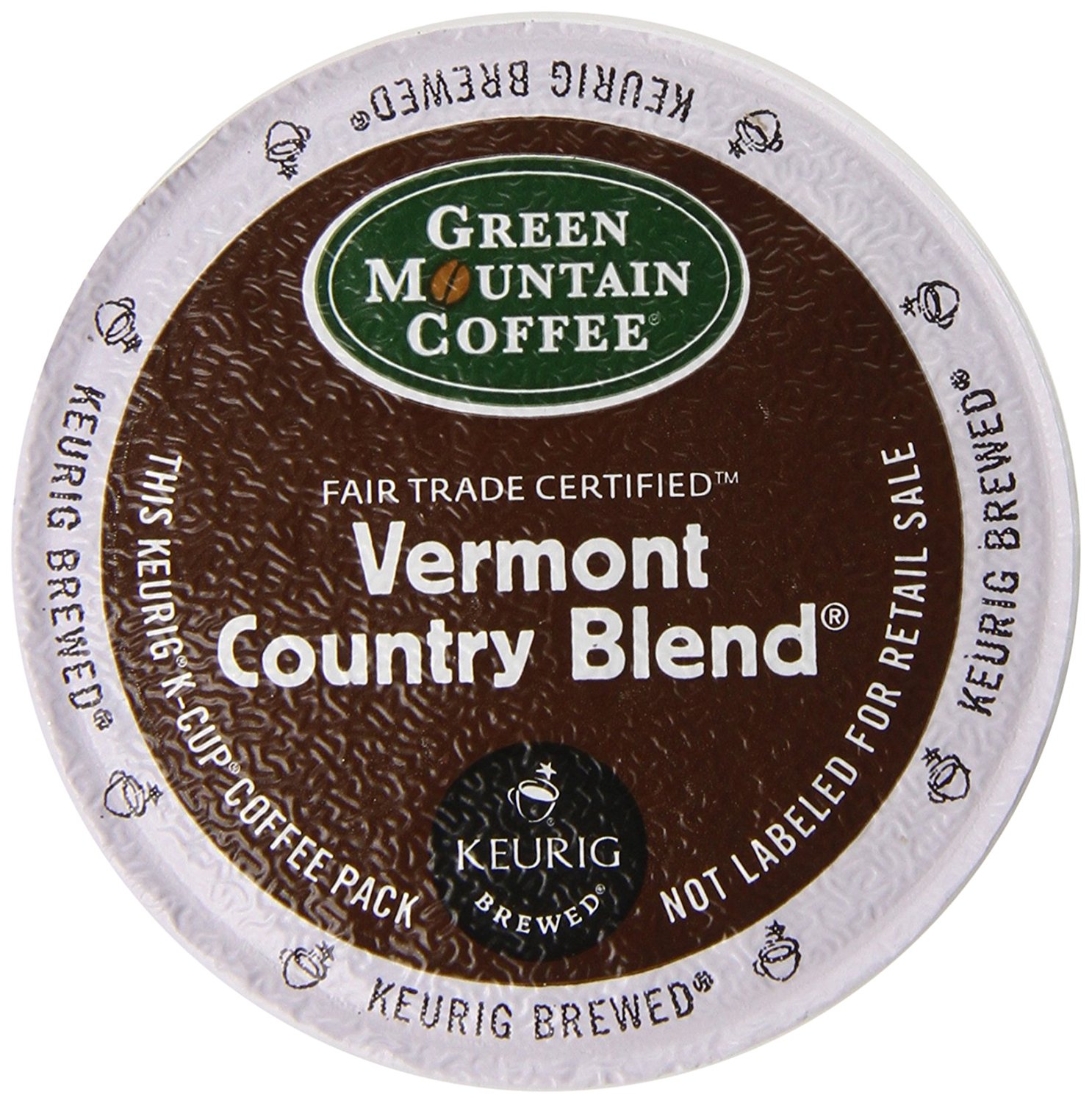 Green Mountain Coffee Vermont Country Blend, KCup Portion Pack for