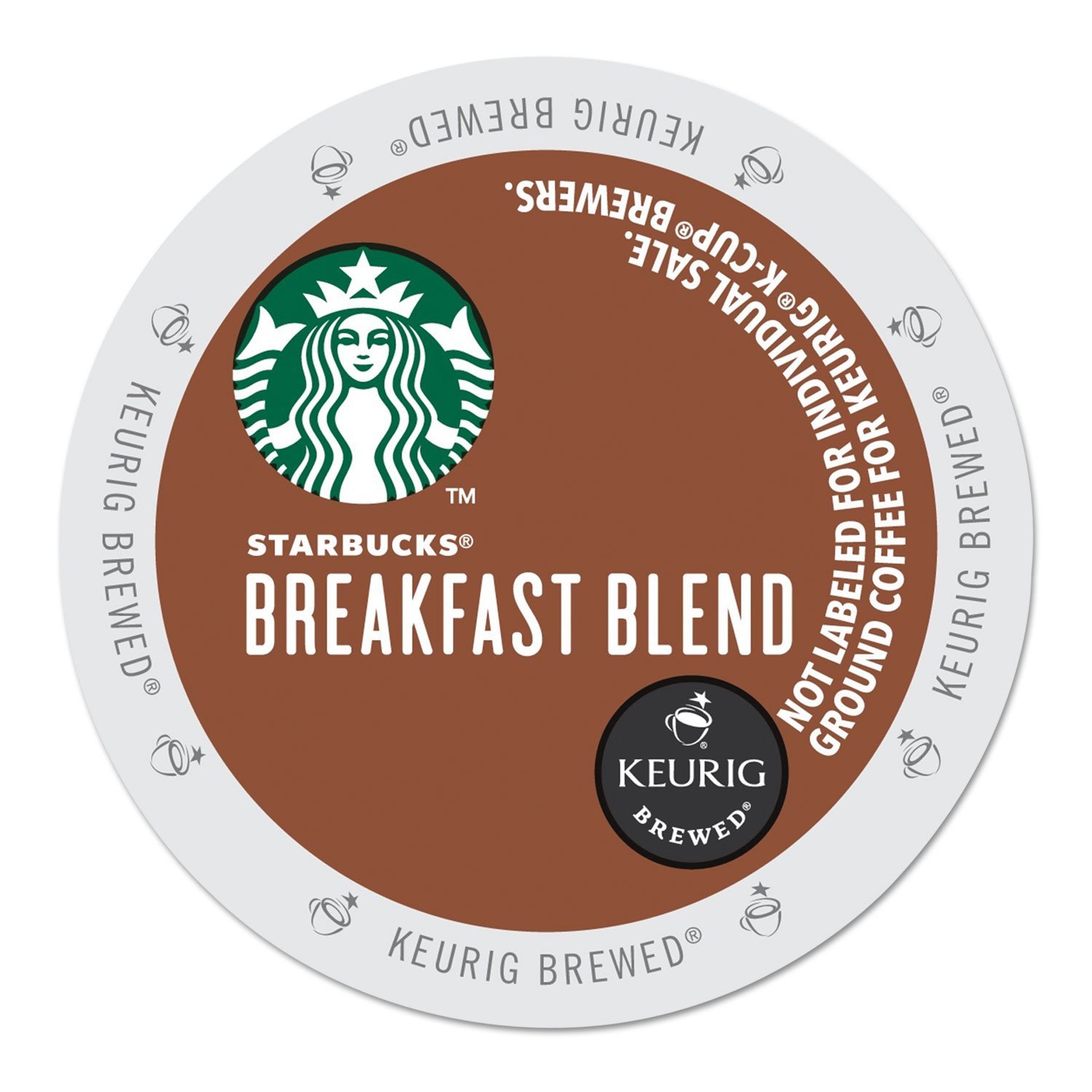 Starbucks Breakfast Blend K Cup For Keurig Brewers 60 Count N5 Free 