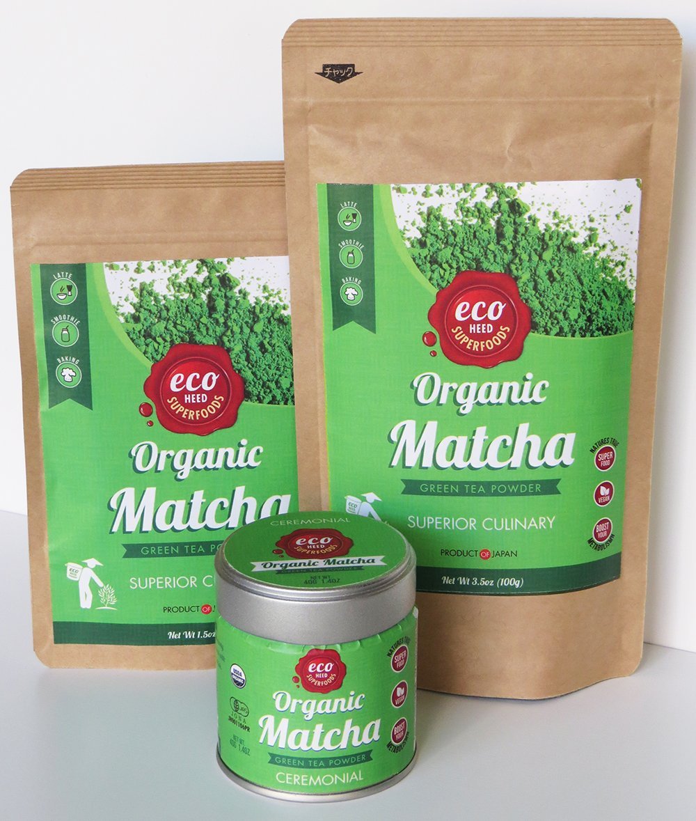 Matcha Green Tea Powder - Superior Culinary - USDA Organic From Japan ...