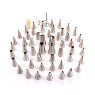 Sonline 52 PCS STAINLESS STEEL CAKE DECORATING ICING PASTRY PIPING NOZZLES TIPS