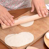 "40cm Wooden Rolling Pin Bakery Cake Dough Roller Stick Kitchen Baking Tools" shopping N4