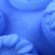 Wholeport Silicone Cake Mold Mould Muffin Cups Cake Pan Ice Mold 6-Sun Flowers Mold N3