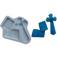 Silicone Molds First Communion Fondant Cake Gompaste M4871 By Ok Molds