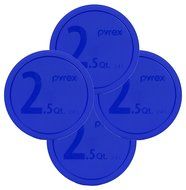 Pyrex 325-PC Blue Lid for 2.5-Quart (2.4L) Mixing Bowl