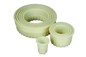 Mercer Culinary 9-Piece Round Plain Nylon Cutter Set N3