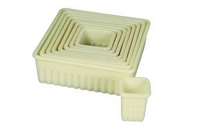 Mercer Culinary 9-Piece Round Plain Nylon Cutter Set N4