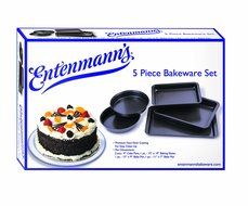 Entemann's 154683 Classic 5-Piece Bakeware Set N6