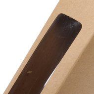 Set of 50PCS Large Kraft Sandwich Holder with Clear Display N3