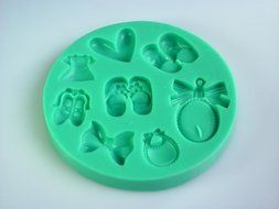 Lovely Shoe Shape Silicone Soap Mold,fondant Cake Decorating Styling Tools, Bakeware,cooking Tools Kitchen Accessories