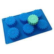 Allforhome(TM) 6 Cavities Windmill Silicone Cake Baking Mold Cake Pan Muffin Cups Handmade Soap Moulds Biscuit... N3