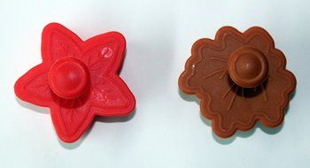 R&amp;M Autumn Christmas Plunger Cutters, Set of 2