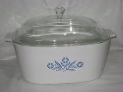 Corning Ware Cornflower Blue 4 Qt. Casserole P-84-b