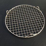 Cindy&amp;Will 1Pcs Medium Stainless Steel Cross Wire Round Steaming/Cooling/BBQ/Carbon Baking Rack/Net/Grill/Pan... N2