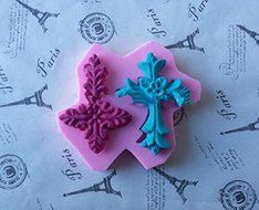 Lariy 3D Silicone Cake Cross Modeling Cake Decoration for Baking Chocolate Mold