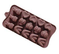 Longzang 15 cavity insect Silicone mold Cake / Chocolate molds Baking mould