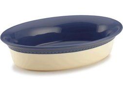 Paula Deen Signature Dinnerware Southern Gathering 2-Quart Stoneware Au Gratin, Blueberry