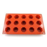 AYAMAYA 1.5*0.8 inch Cake Ice Pudding Chocolate Prisms Mold Food-Grade Silicone Bakeware N2