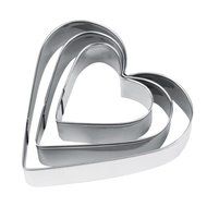 Hot 12pcs Stainless Steel Cookie Biscuit DIY Mold Star Heart Cutter Baking Mould New N5