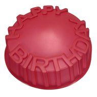 Cheese Jelly Pudding Muffin Mold Bread Pastry Baking Mold Happy Birthday Silicone Cake Pan shopping