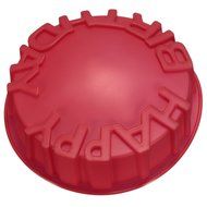 Cheese Jelly Pudding Muffin Mold Bread Pastry Baking Mold Happy Birthday Silicone Cake Pan shopping N2