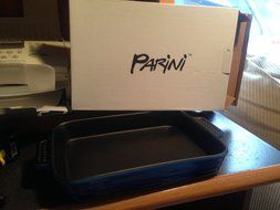 Parini Square Baker TWO Tone Blue