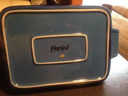 Parini Square Baker TWO Tone Blue N2