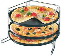 Zenker 7515 "Special Countries" Pizza Plate Set (4 Piece), Black, 29" N2