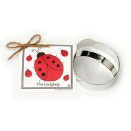Ladybug Cookie and Fondant Cutter - Ann Clark - 3.6 Inches - US Tin Plated Steel