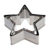 Cake &amp; Cookie Cutters 3 Pcs Star Shape Cookie Pastry Cake Decorating Cutter N5