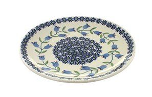 Polish Pottery Tulip Dessert Plate