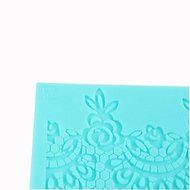 Tint Lace Sugar Craft Silicone Cake Mold Wave Flower Pattern N2
