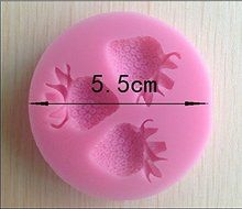 1pcs Strawberry Silicone Mold Soap,fondant Candle Molds,sugar Craft Tools, Chocolate Moulds,silicone Molds for... N2