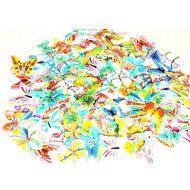 LeeQueen Edible Butterflies Cake Decorating Card Beautiful Butterfly Cake Variety Colors A Set Of 20(Random Distribution) N3