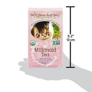 Earth Mama Angel Baby Organic Milkmaid Tea for Nursing, Lactation &amp; Breastfeeding to Safely Support Breast Milk... N4