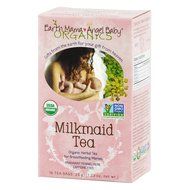 Earth Mama Angel Baby Organic Milkmaid Tea for Nursing, Lactation &amp; Breastfeeding to Safely Support Breast Milk... N9