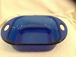 Cobalt Blue Anchor Hocking Casserole Dish No Lid 2 Quart