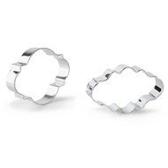 Bakerpan Stainless Steel Cookie Cutter Plaques Set of 2