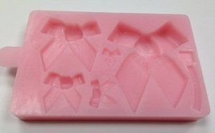 NY Cake Silicone Bows Mold for cake decorating fondant gum paste-5 Cavity N2