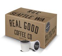 Real Good Coffee Co Recyclable K Cups, Variety Pack, Keurig 2.0 and 1.0 Compatible, 36 Single Serve Coffees N10