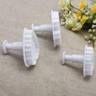 Cake &amp; Cookie Cutters 3Pcs Cake Sugarcraft Fondant Decorating Mold N2