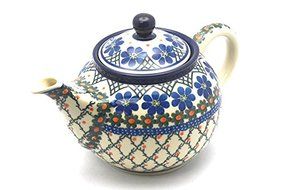 Polish Pottery Teapot - 1 qt. - Primrose