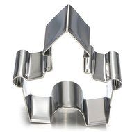 DIY Stainless Steel Castle Cake Cookie Cutter Baking Biscuit Fondant Cake Mold Tool N4