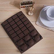 More RM New Style Silicone Cake Mold Chocolate Mold Handmade Soap Bakeware Mold N4