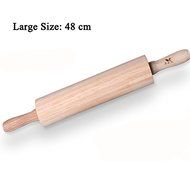 &quot;Wooden Rolling Pin Dumpling Skin Maker Kitchen DIY Baking Tools (48cm)&quot; shopping
