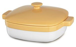 KitchenAid KBLR42CRER Streamline Ceramic 4.2-Quart Casserole Bakeware - Empire Red N4