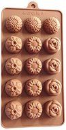 15 Cavity Rose Sunflower Silicone mold chocolate molds cake DIY mould
