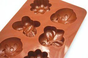 Lovely Bee Ladybug Butterfly Daisy INSECT and FLOWER icing cupcake topper mold Jelly Chocolate Cupcake Cake topper... N3