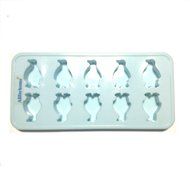 Allforhome 10 Little Penguin Silicone Cake Baking Mold Cake Pan Muffin Cups Handmade Soap Moulds Biscuit Chocolate...