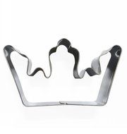 Wocuz 4 Crown King Queen Prince Princess Shapes Stainless Steel Cookie Cutter Fondant Cutter N3
