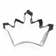 Wocuz 4 Crown King Queen Prince Princess Shapes Stainless Steel Cookie Cutter Fondant Cutter N4